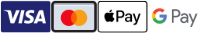 Takdir accept Mastercard, Visa, Apple Pay and Google Pay
